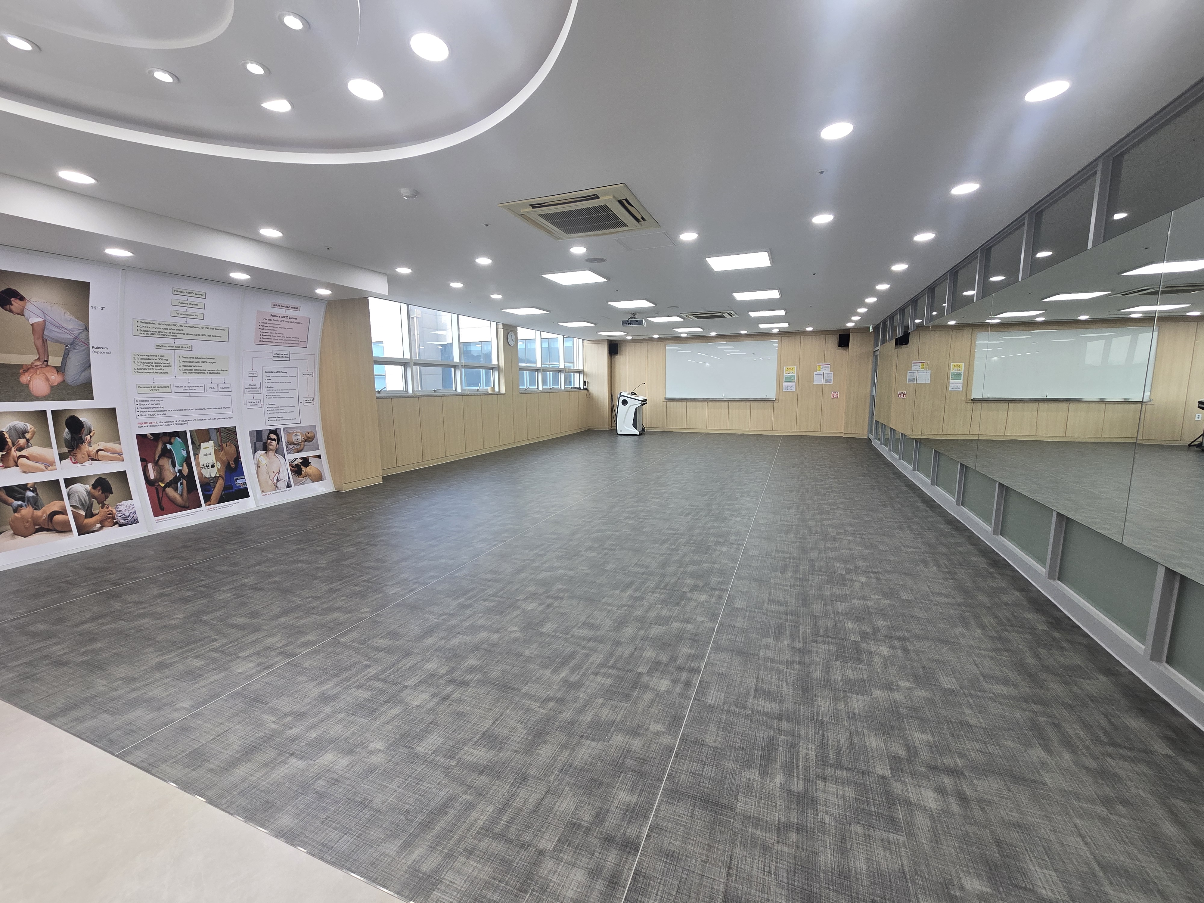 서영대학교 응급구조과 실습실 공사... (개강 전까지) 상세정보 페이지로 이동하기